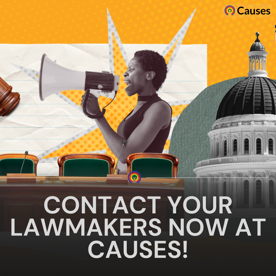 Contact Your Lawmaker at Causes!