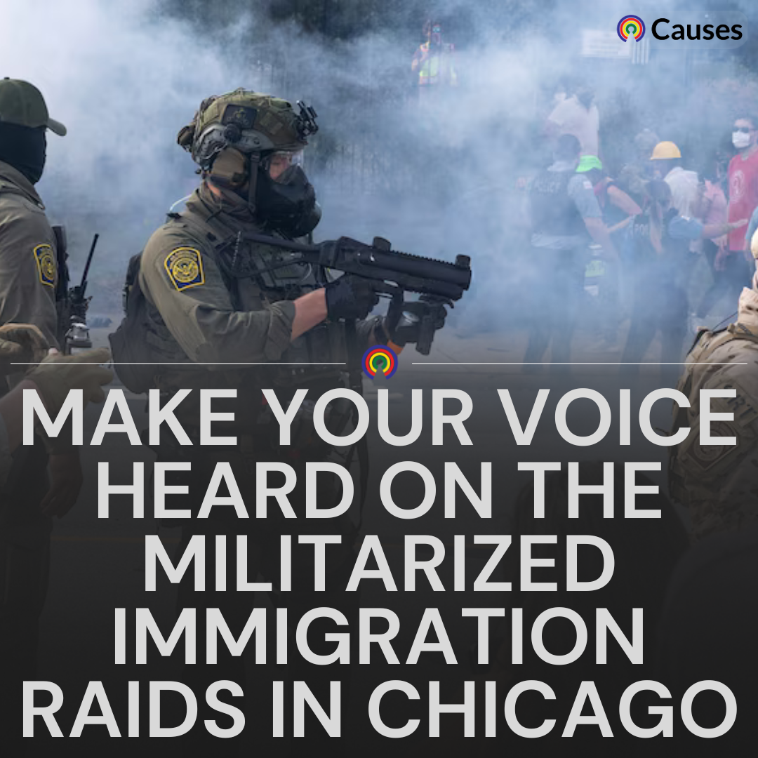 Petition to stop the militarized immigration raids in Chicago