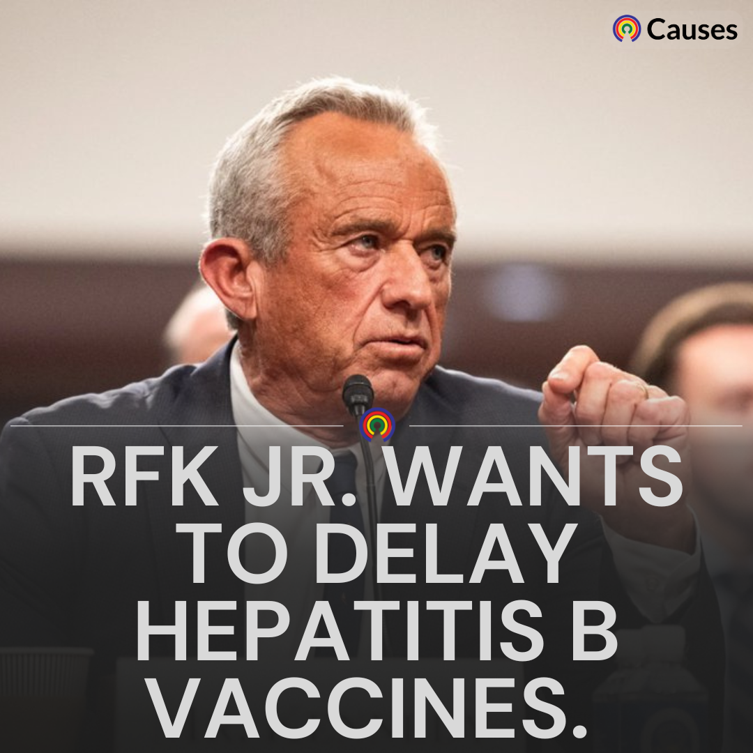 RFK Jr. Wants To Delay Hepatitis B Vaccine