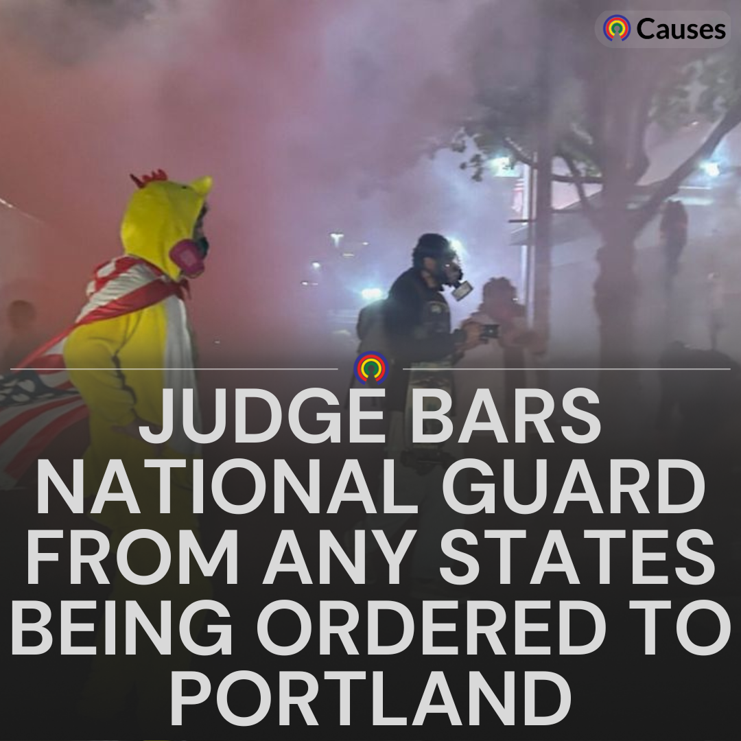 Judge Blocks National Guard From Being Deployed to Portland