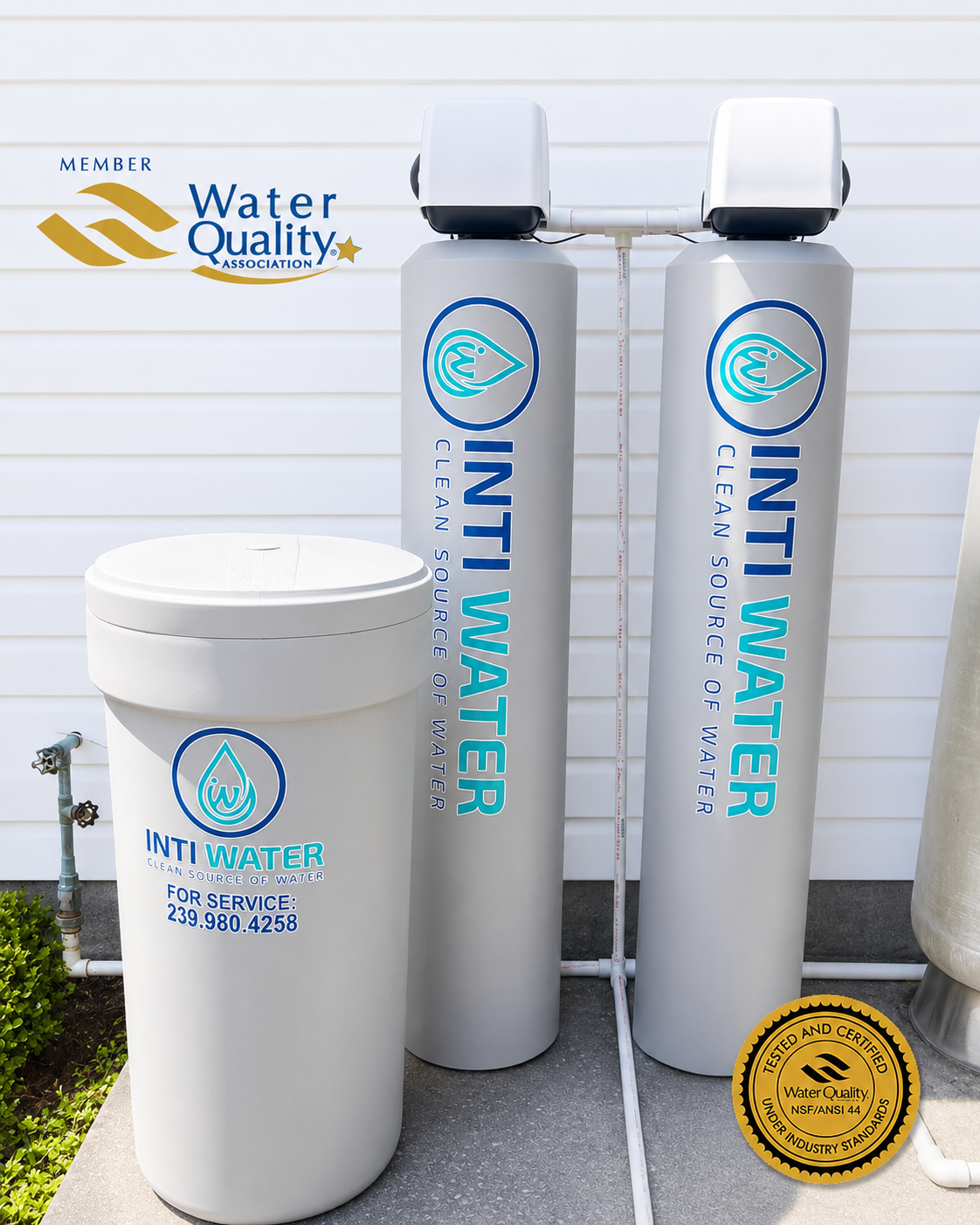 Inti Water complete well water treatment system 1