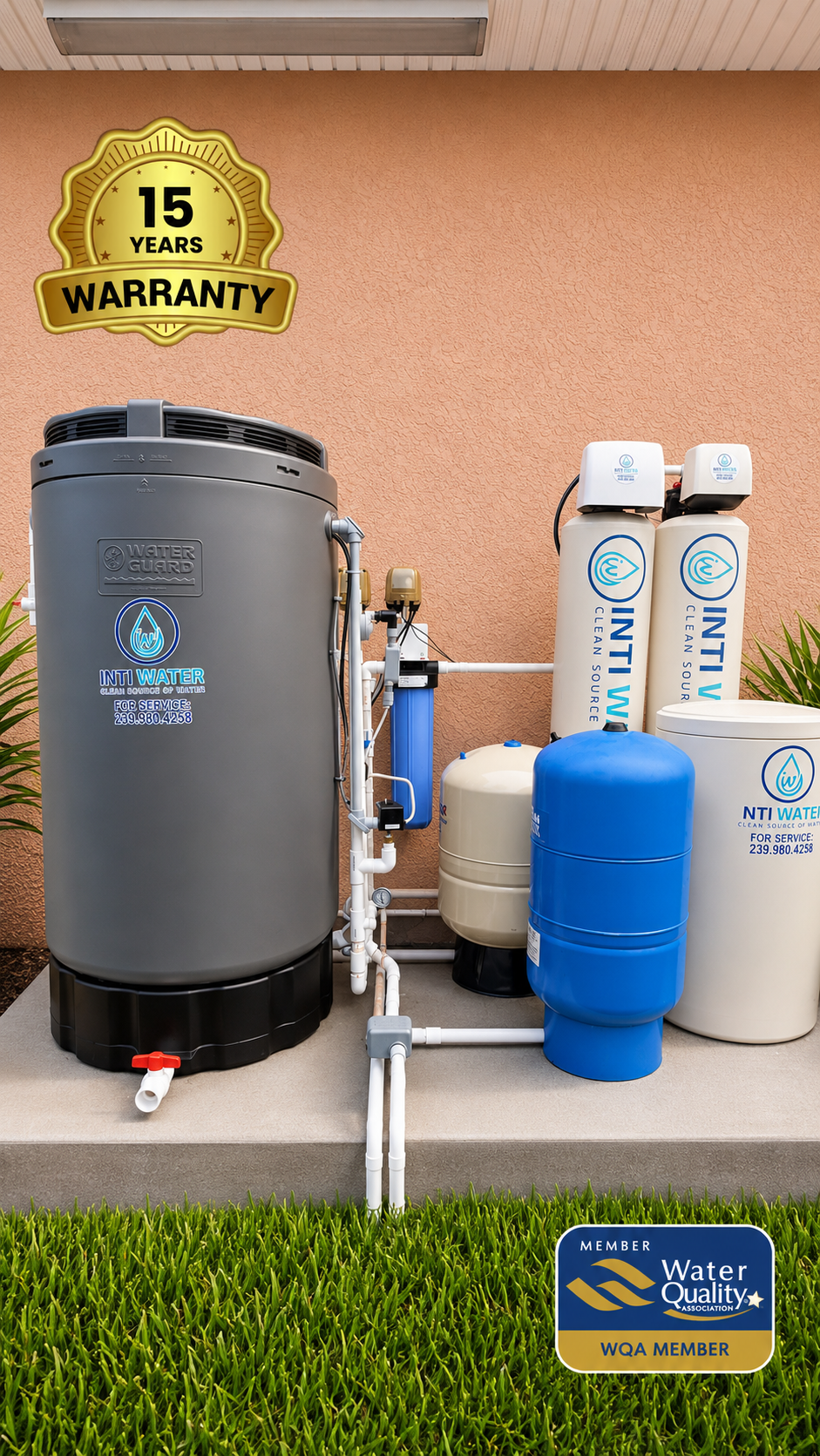 Inti Water complete well water treatment system 3