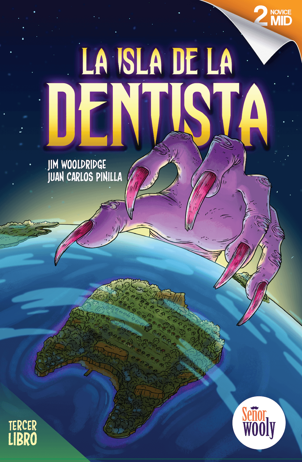 Cover of La isla de La Dentista, Book 3 in the Dentista Spanish graphic novel series