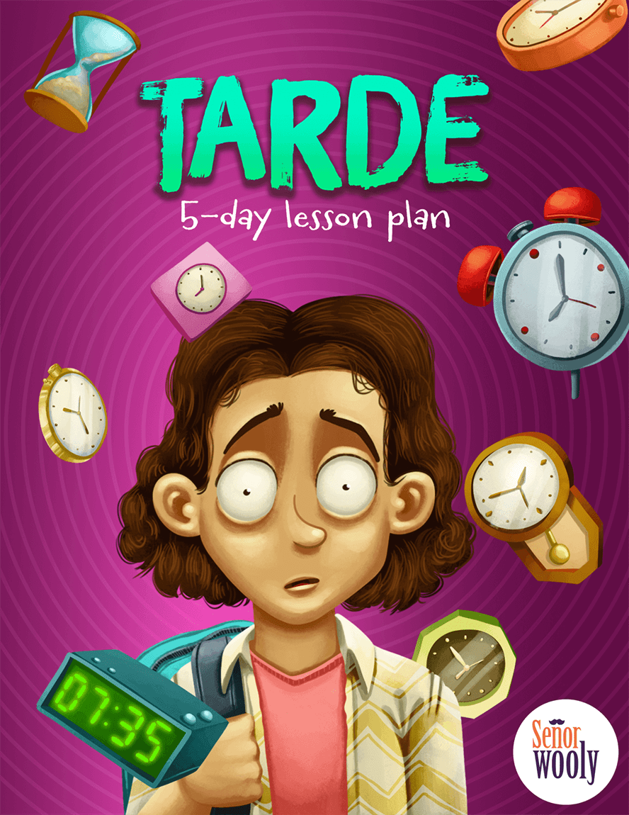 Tarde 5-day Spanish lesson plan