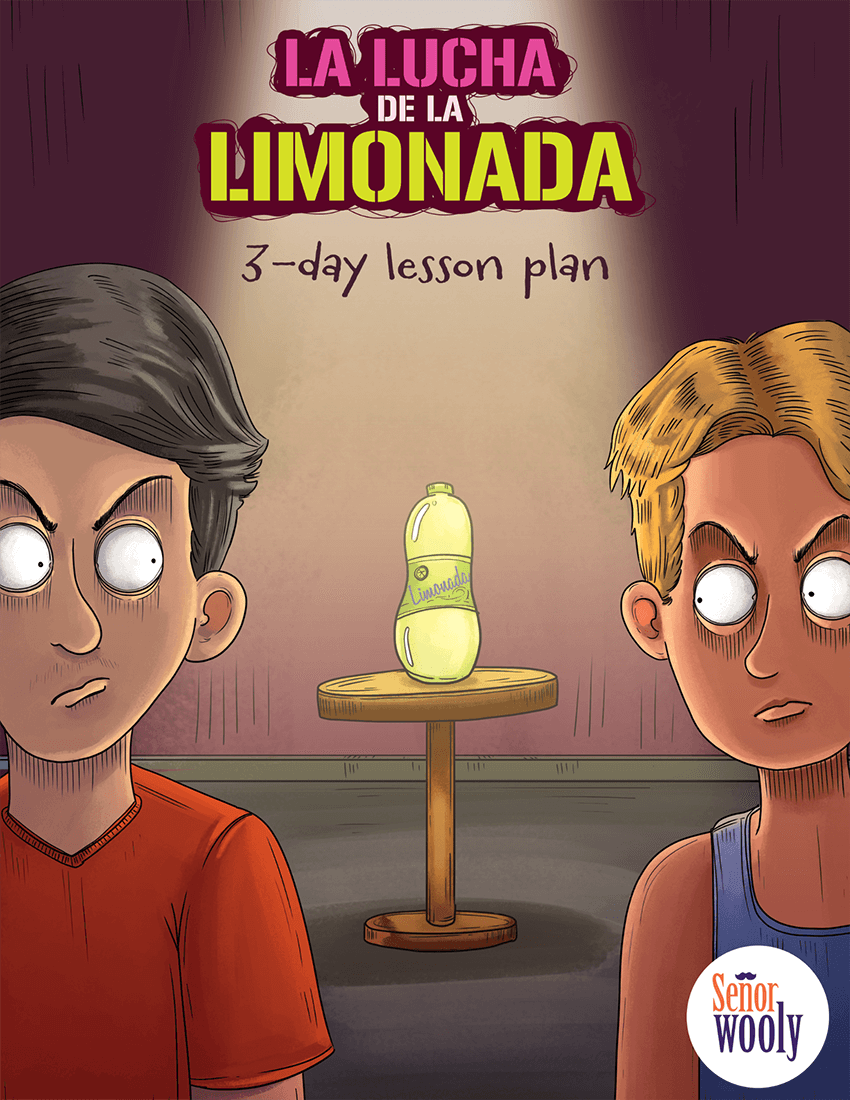 La lucha de la limonada, 3-day lesson plan cover