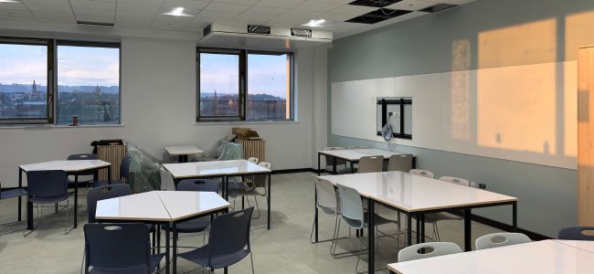 Paisley Grammar School Community Camnpus standard classroom