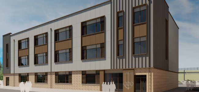 Park Mains High School new teachinjg annexe