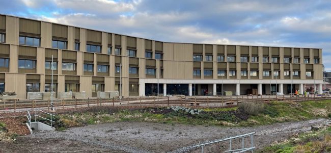 Paisley Grammar School Community Camnpus view from south