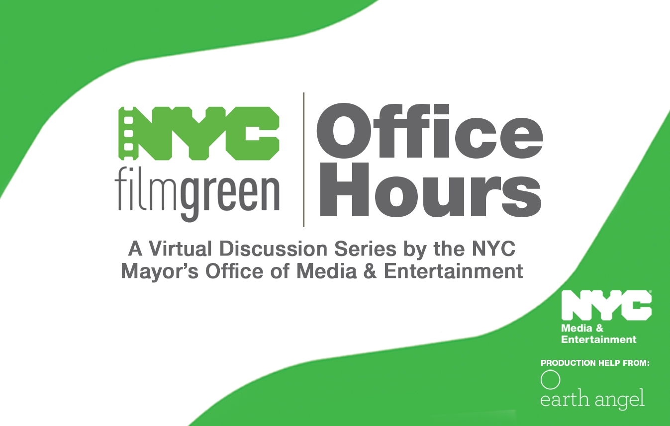 nyc film green office hours graphic