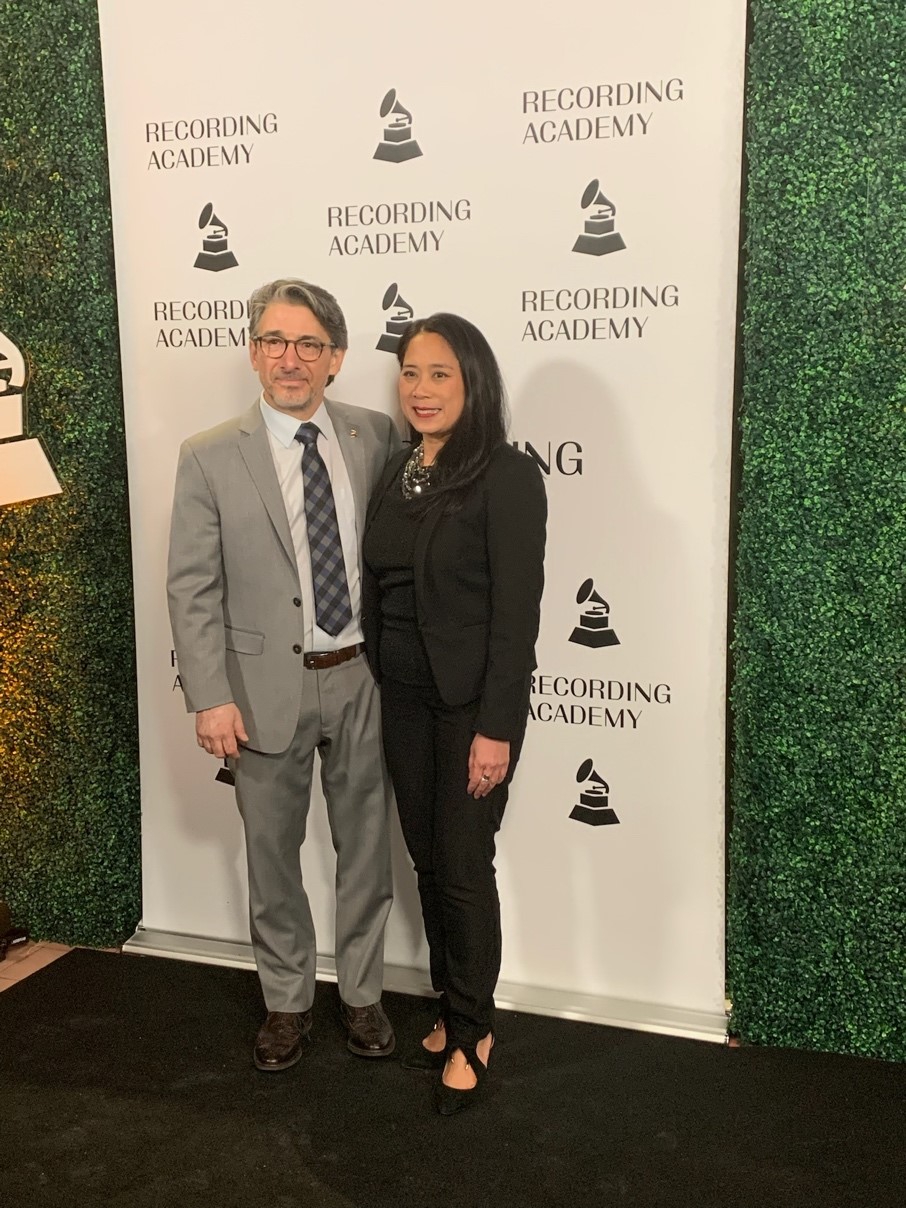 Recording Academy Executive Director, Nick Cucci; MOME Commissioner, Anne del Castillo