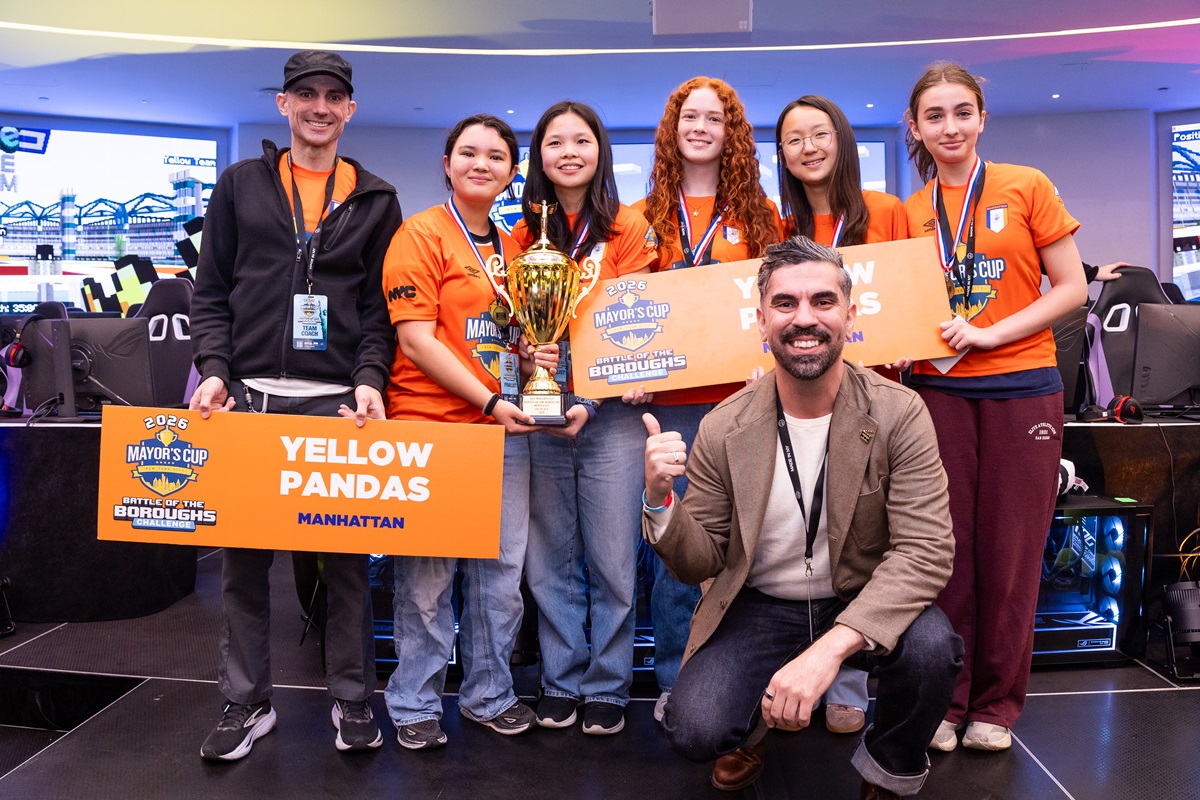 commissioner espinal with battle of the boroughs winners