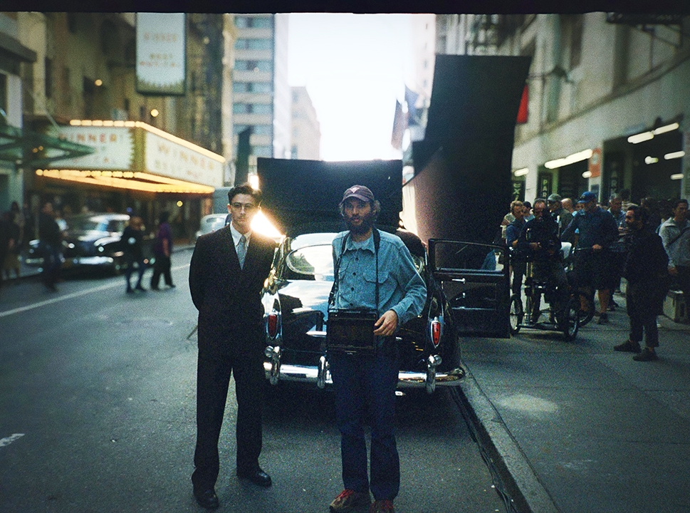 photo from the film marty supreme witih timothee chalamet