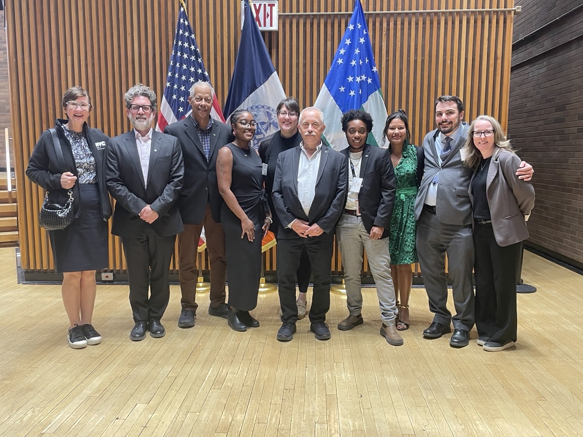 Members of MOME at the Excellence in Customer Service Awards 