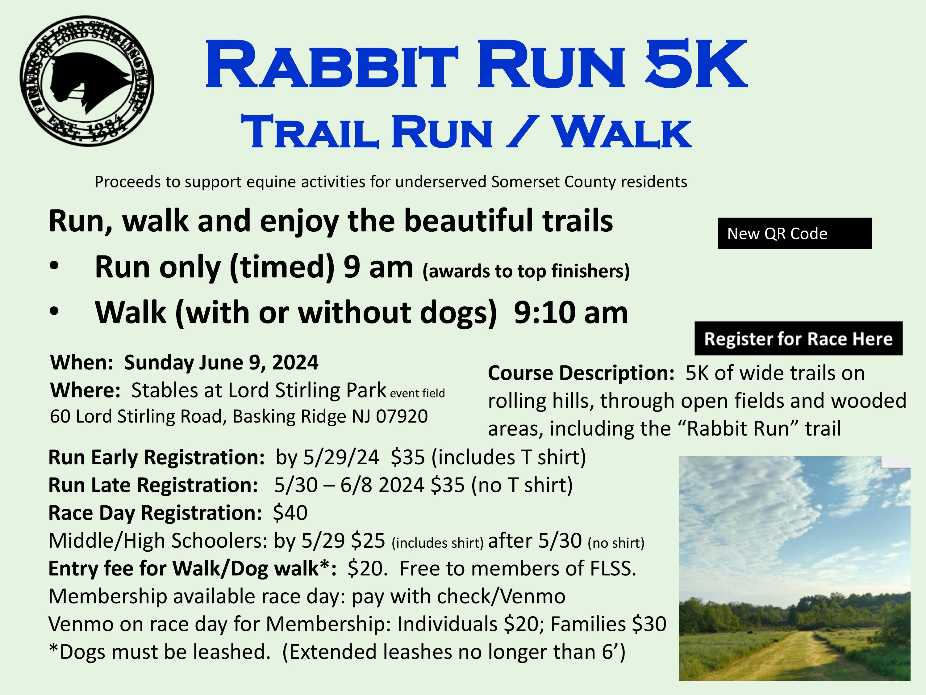 Rabbit Run 5K Trail Run / Walk