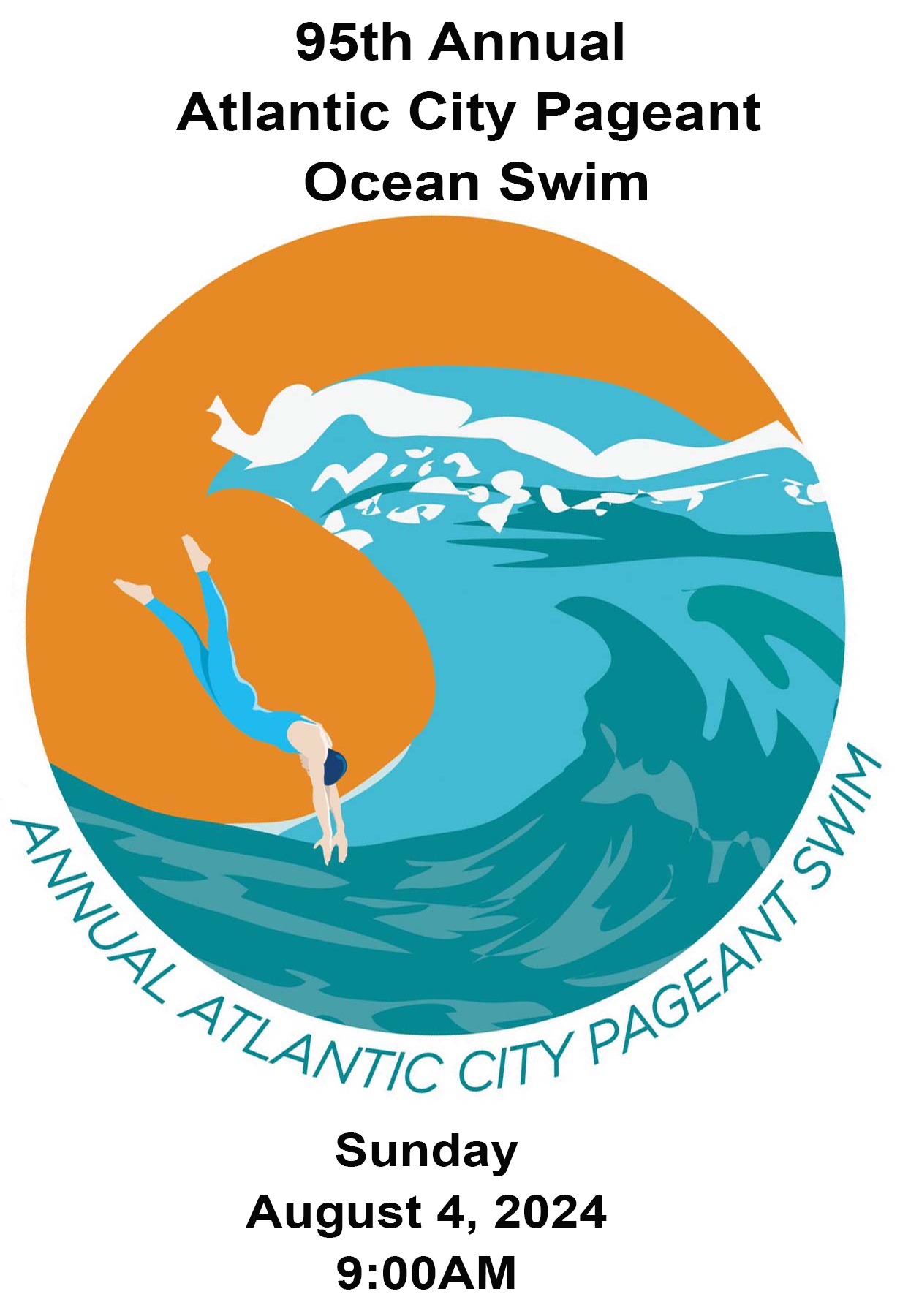 95th Annual Atlantic City Pageant Ocean Swim