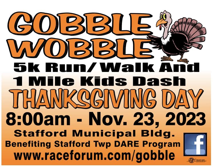 Gobble Wobble 5K and 1/2 Mile Drumstick Dash