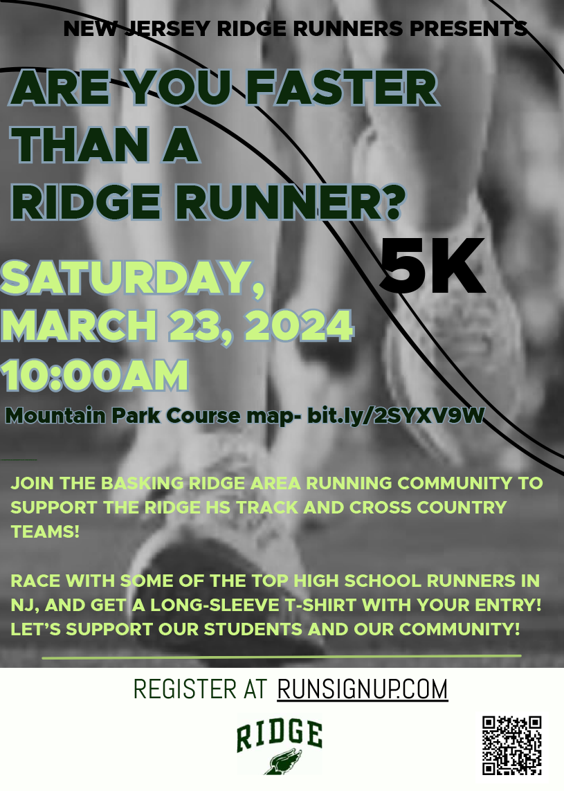 Are you Faster Than a Ridge Runner?