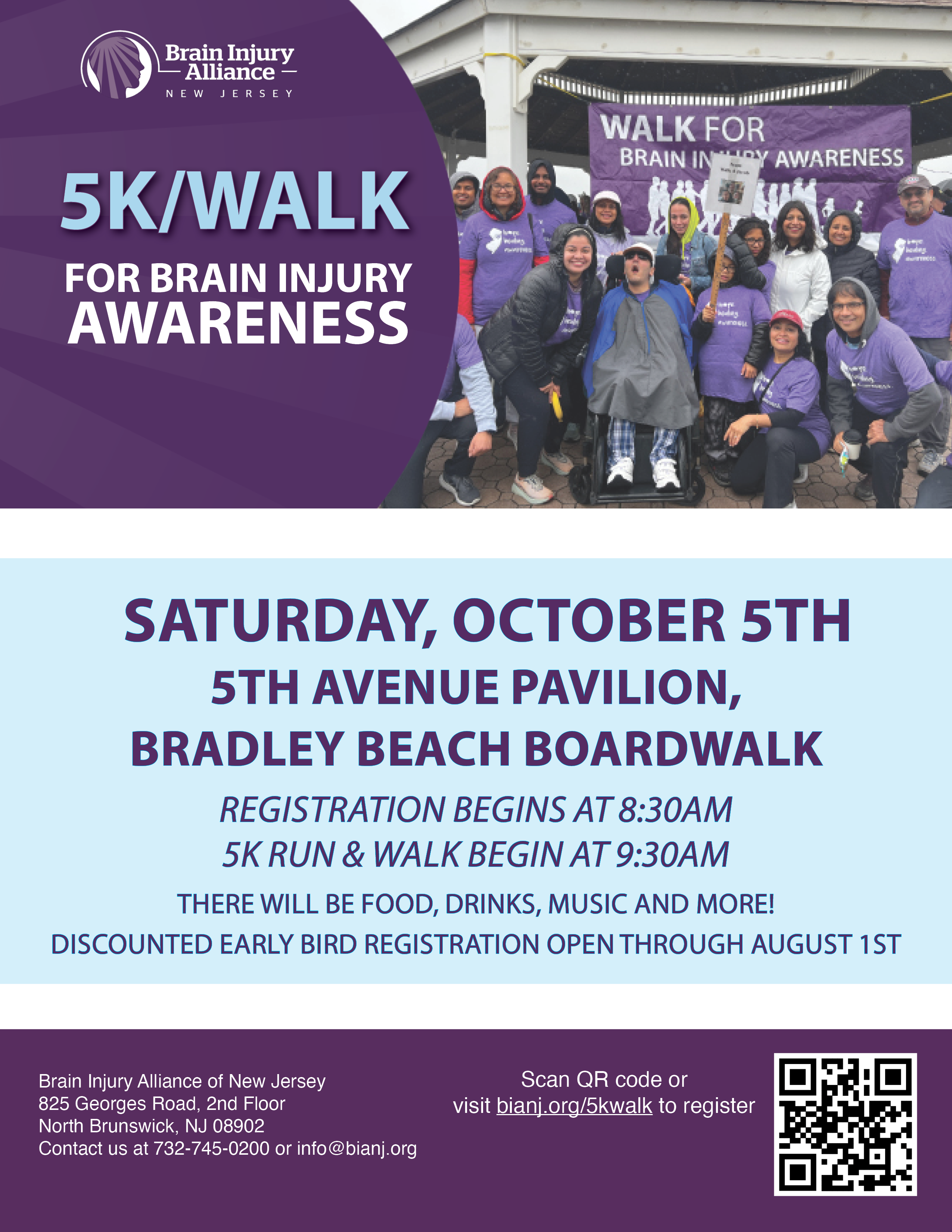 5K Run/Walk/Roll for Brain Injury Awareness