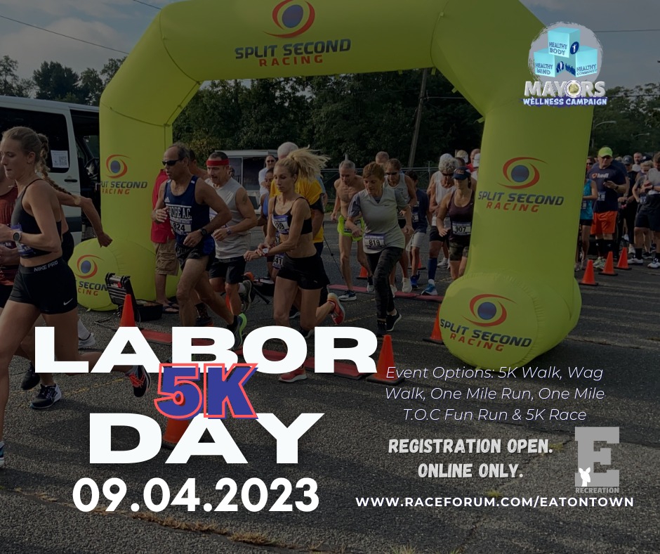Eatontown Recreation Labor Day 5K