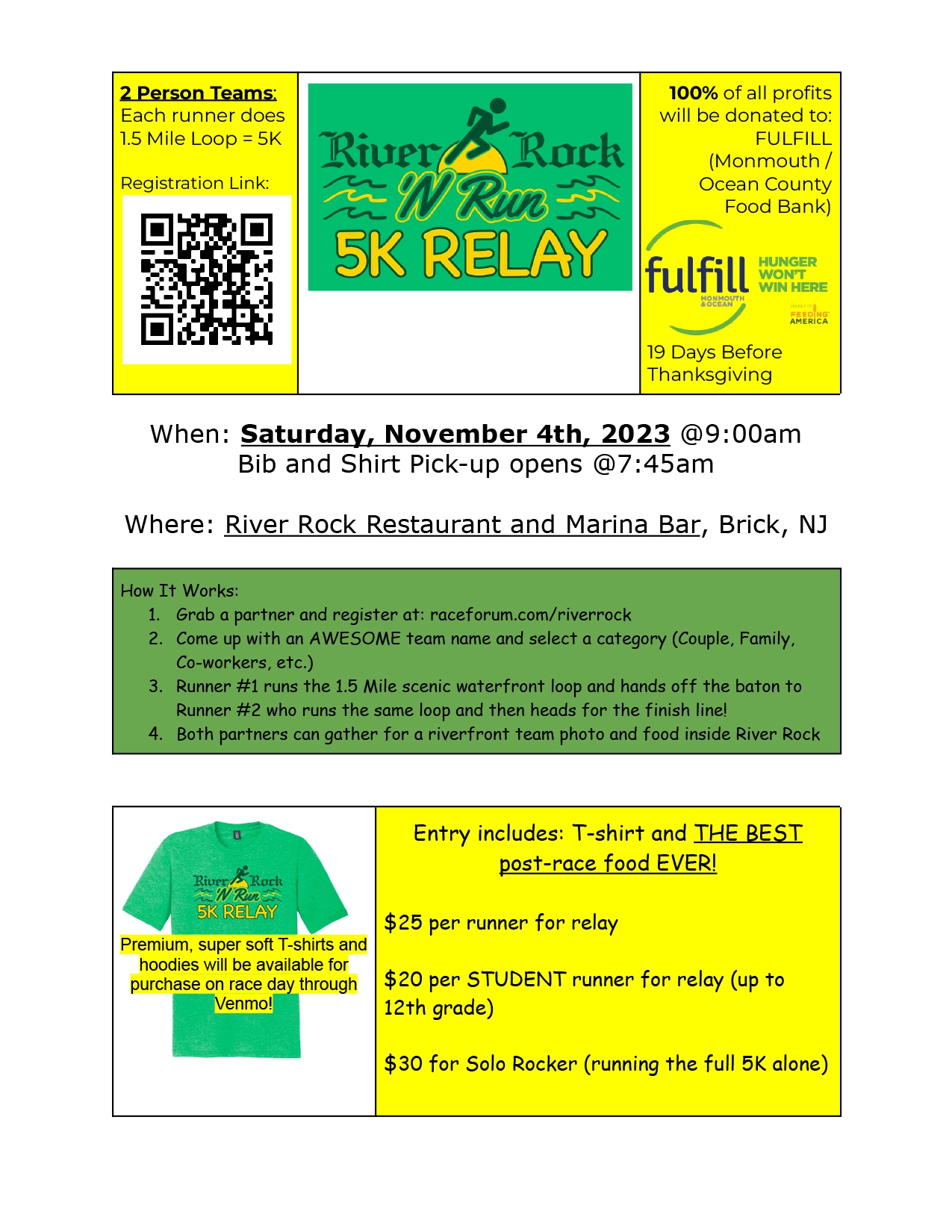 River Rock 'N Run Relay 2023