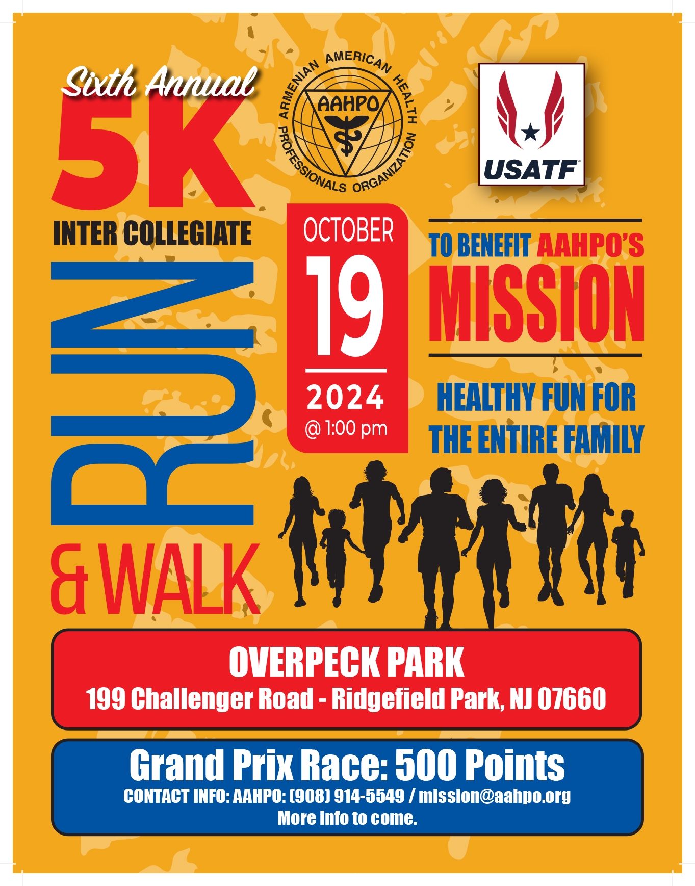 Sixth Annual AAHPO Medical Mission 5K