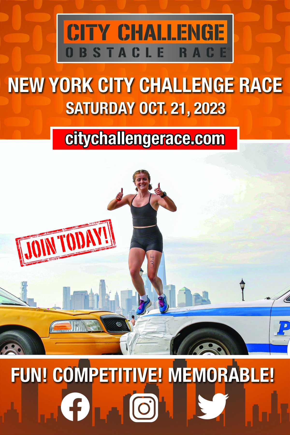 New York City Challenge 10-21
