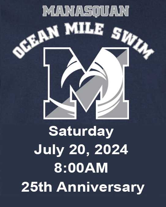 Manasquan Ocean Mile Swim AND 1/2 Mile swim