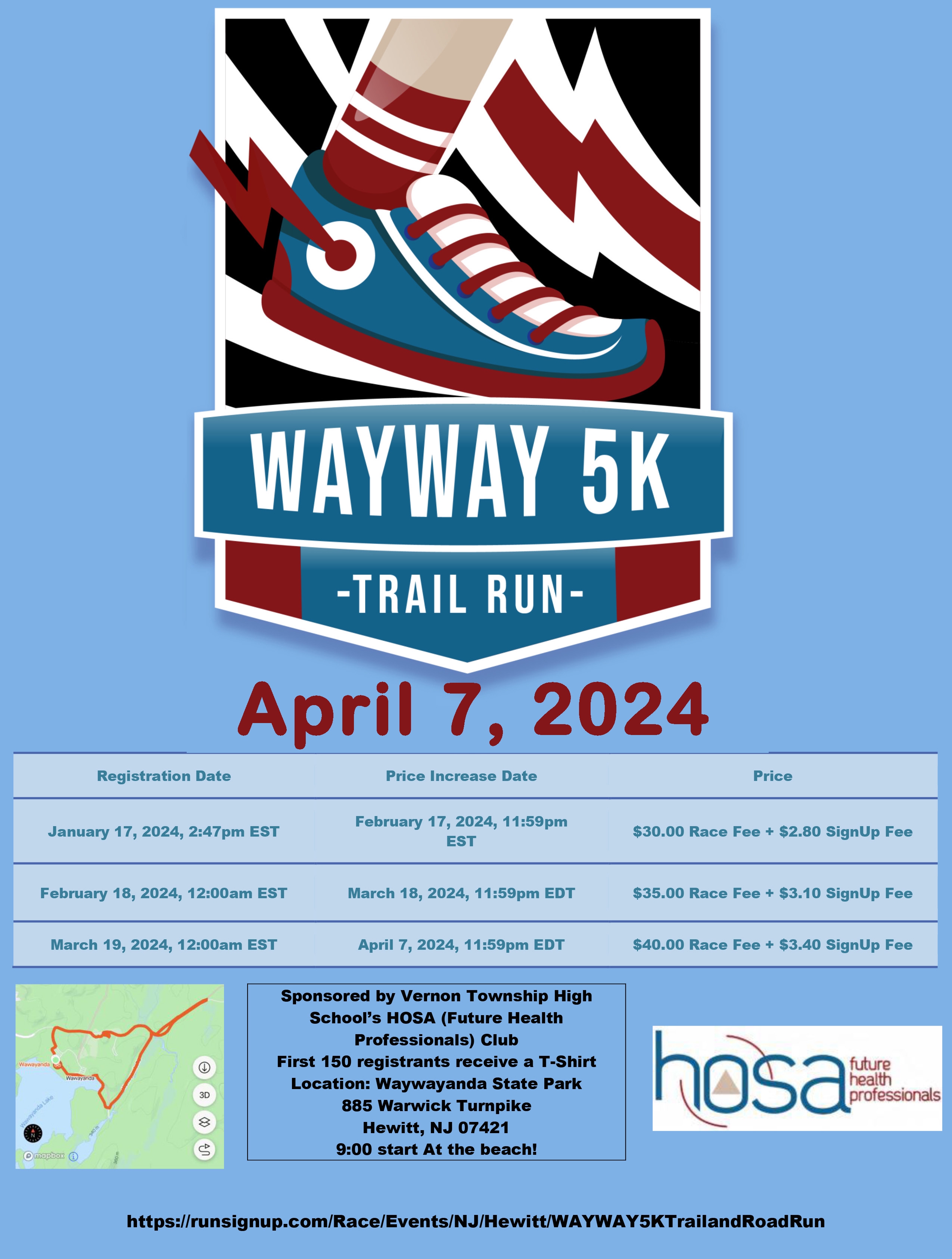 WayWay 5K Trail Run