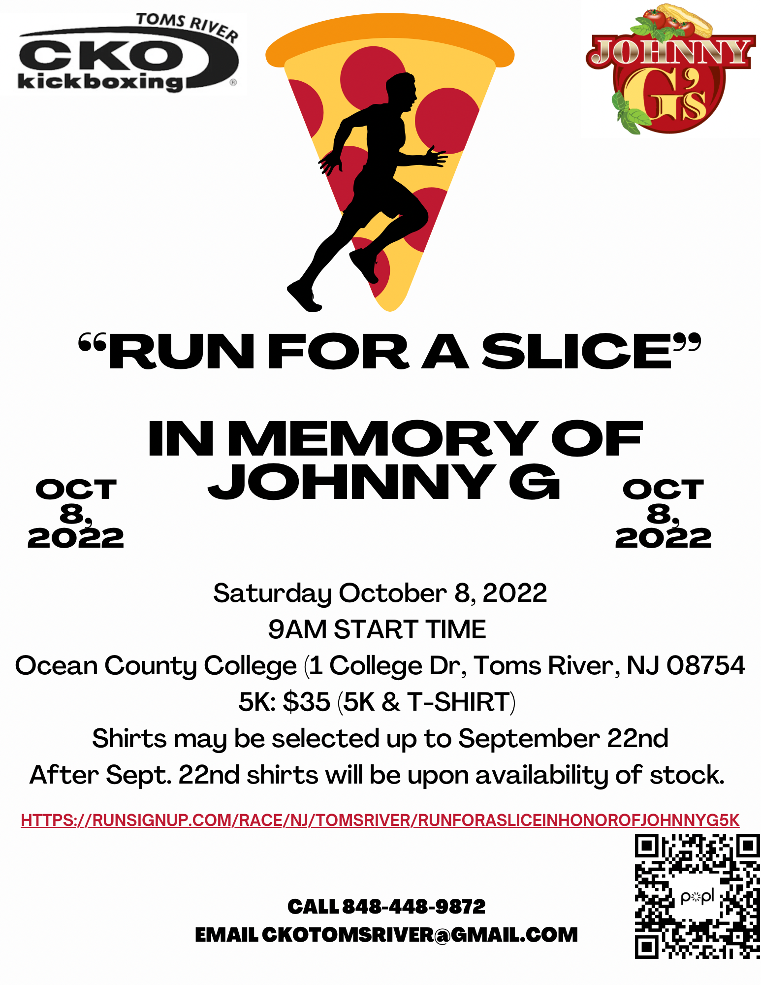 Run for a Slice in honor of Johnny G Cataldo