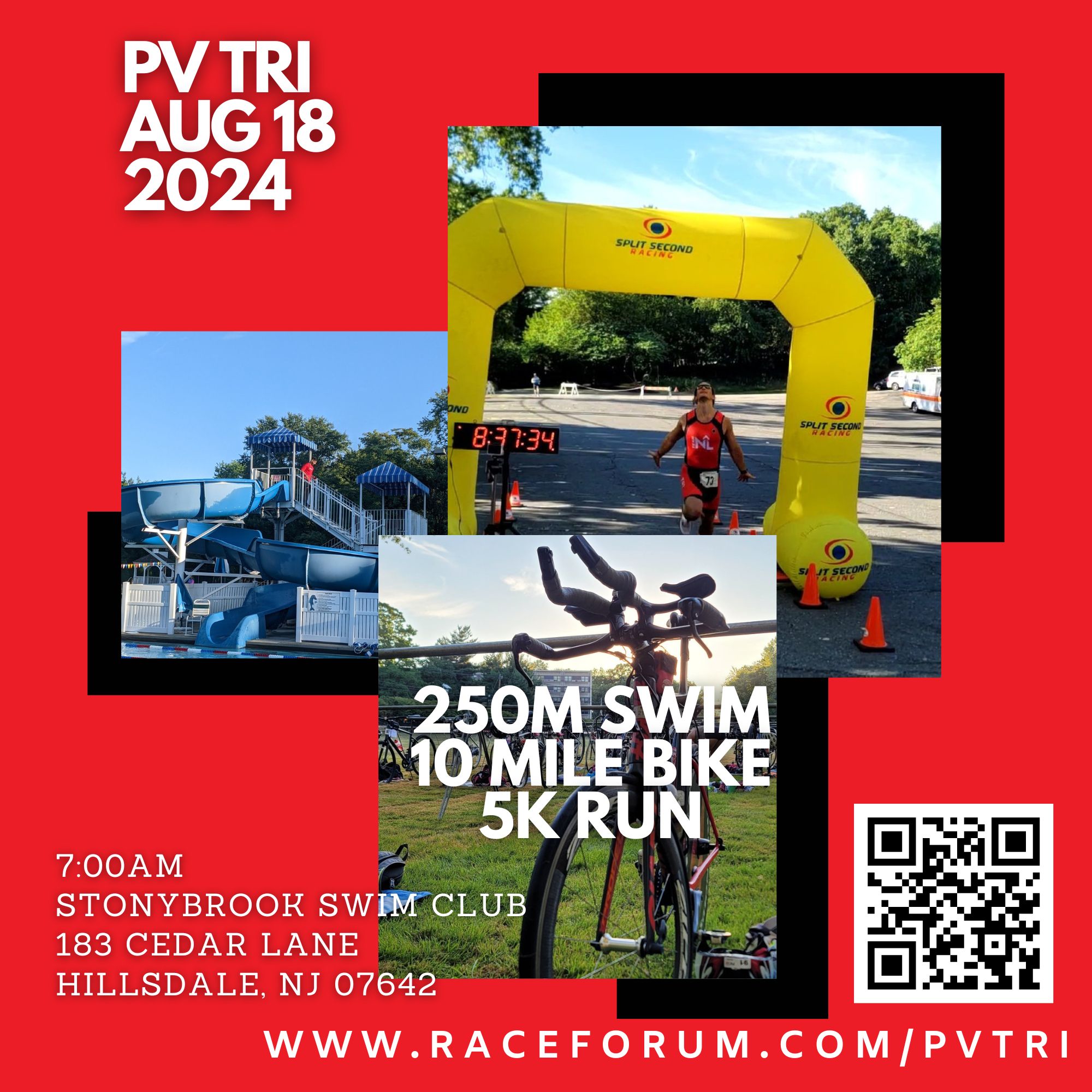  Pascack Valley Valley Triathlon