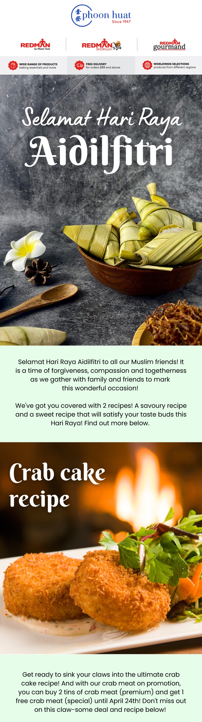 Prepare your Hari Raya feast with these delicious recipes🟢🌟! RedMan