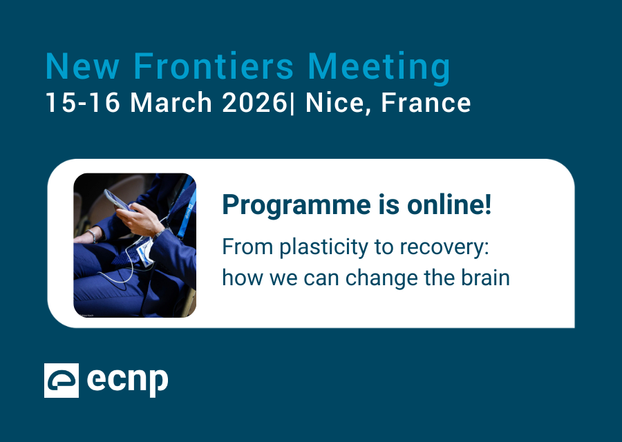 ECNP New Frontiers Meeting programme