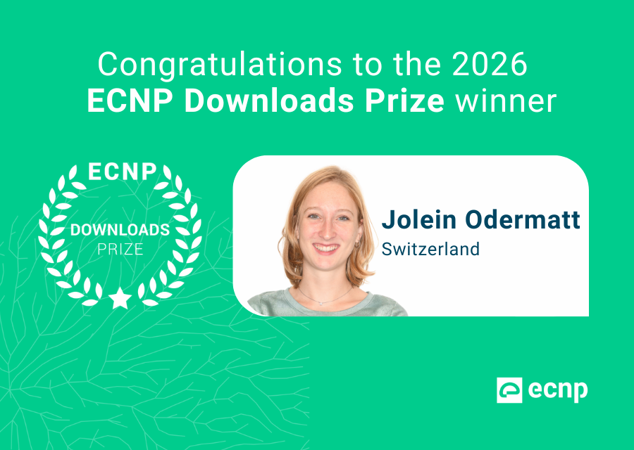 ECNP Downloads Prize winner 2026