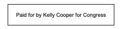 Paid for by Kelly Cooper for Congress