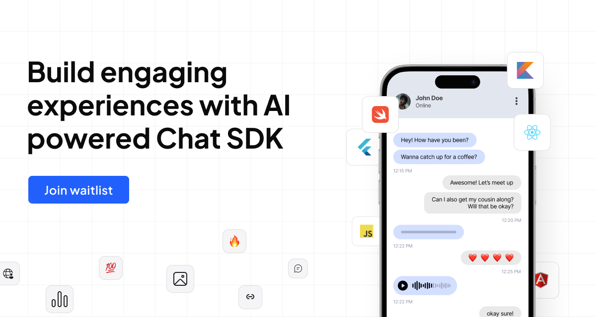Join the Chat SDK waitlist