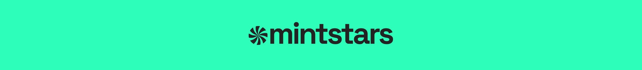 MintStars logo on a green background