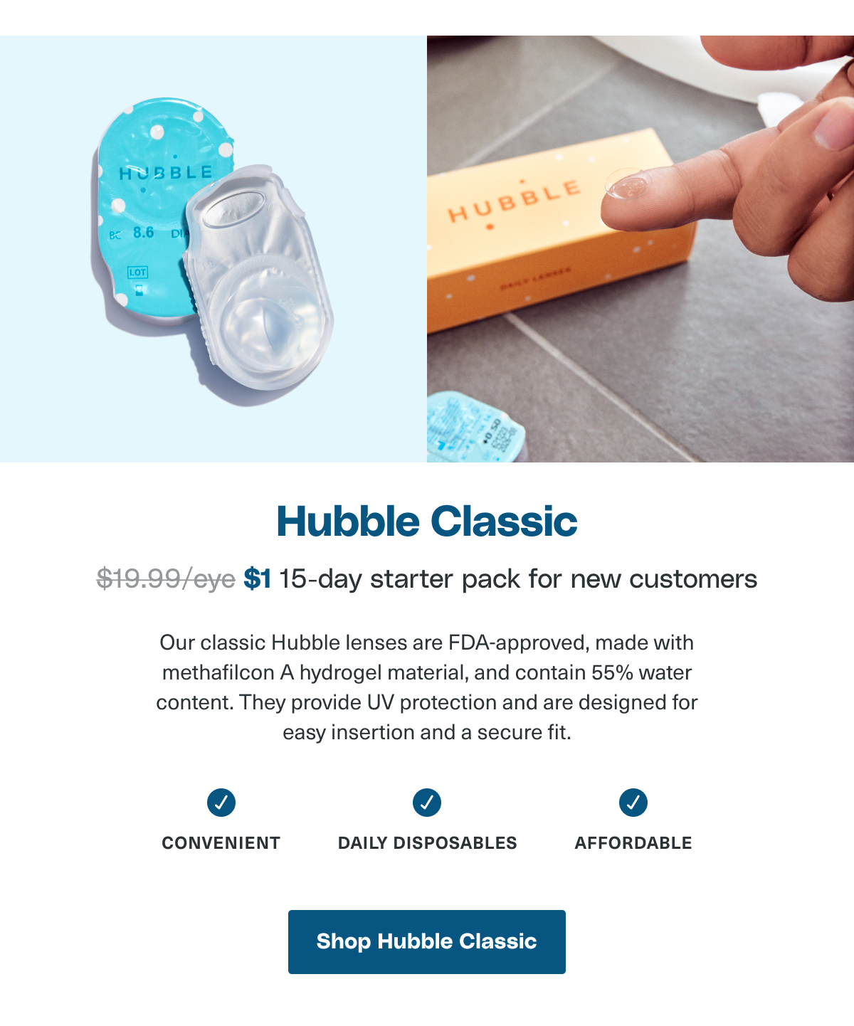 Your Guide to Our Hubble Lenses Hubble Contacts