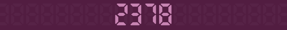 The number 2378 appears on a digital display