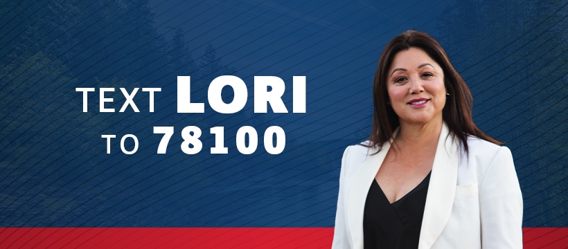 TEXT LORI TO 78100