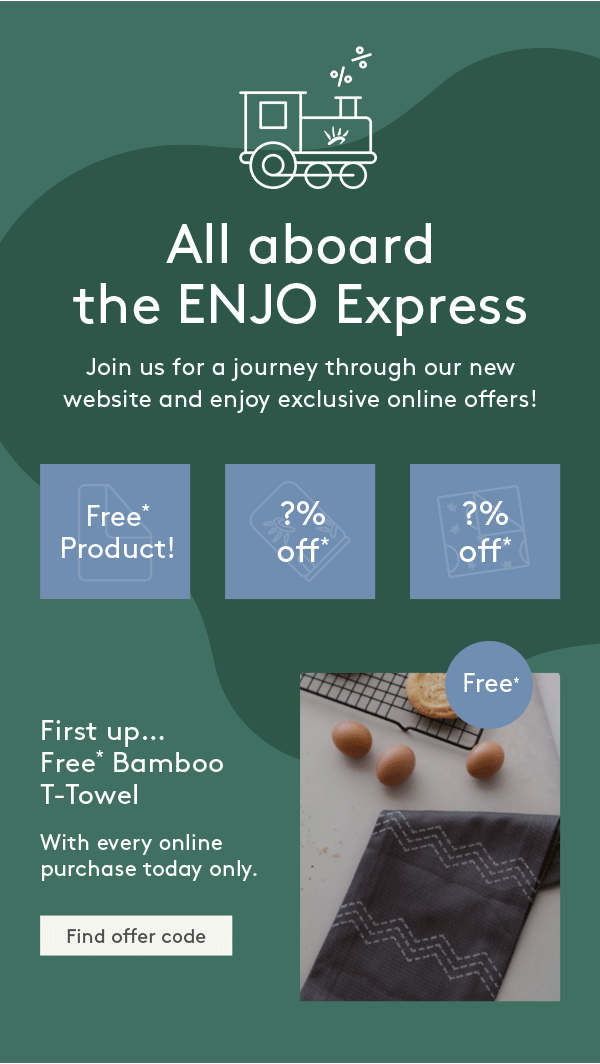 All aboard the ENJO Express