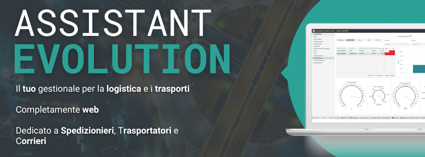 Assistant Evolution: il tuo gestionale per la logistica e i trasporti. Completamente web. Dedicato a spedizionieri, trasportatori e corrieri