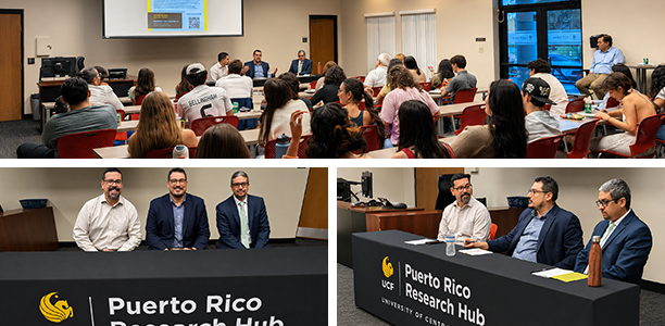 Collage of Civil Discourse on Puerto Rico’s Political Future