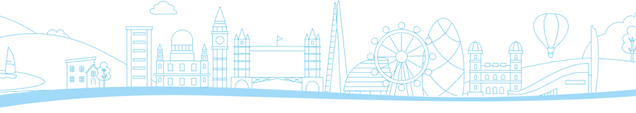 London skyline image