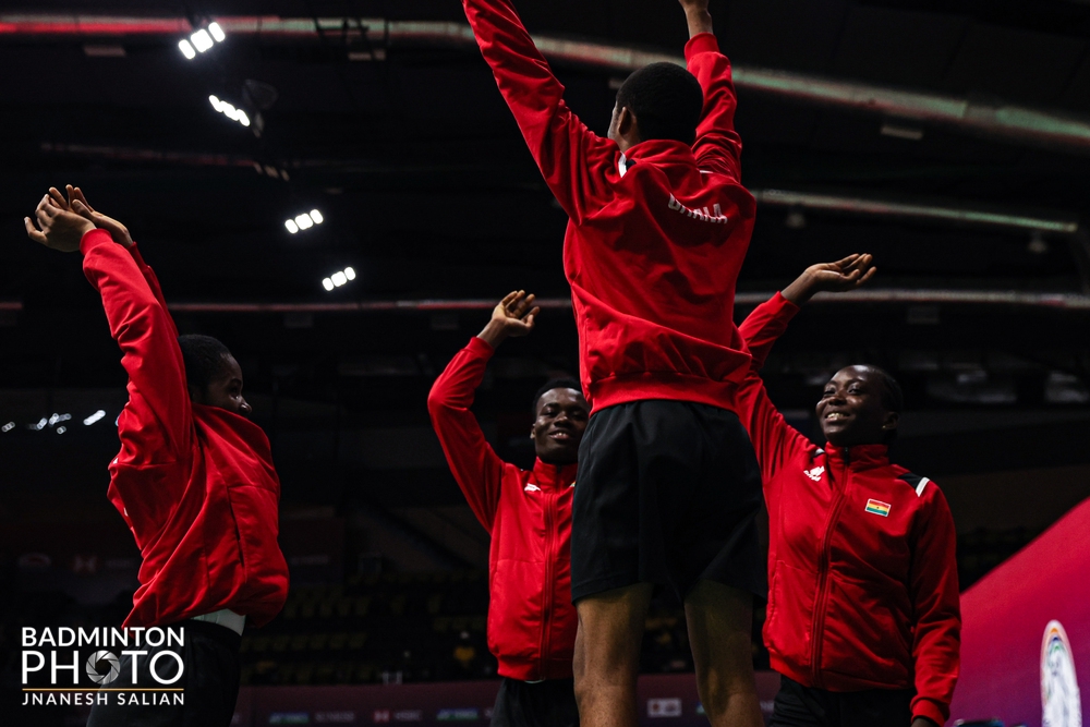 Ghana Team Celebration