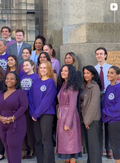On Go Purple Day, our office wore purple to take a stand against intimate partner and domestic violence and show our support for survivors!