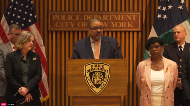 Driving down gun violence remains our top priority and in Manhattan shootings are down 62% and murders are down 66% so far this year compared to 2021 - the year before D.A. Bragg took office.
