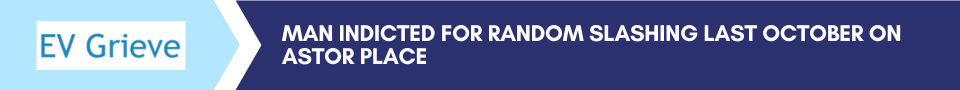 We announced the indictment of Tylek McPherson for allegedly randomly slashing a stranger with a butcher’s knife at Astor Place. “We remain focused on preventing and addressing stranger assaults like this one that allegedly occurred on Astor Place,” said D.A. Bragg.