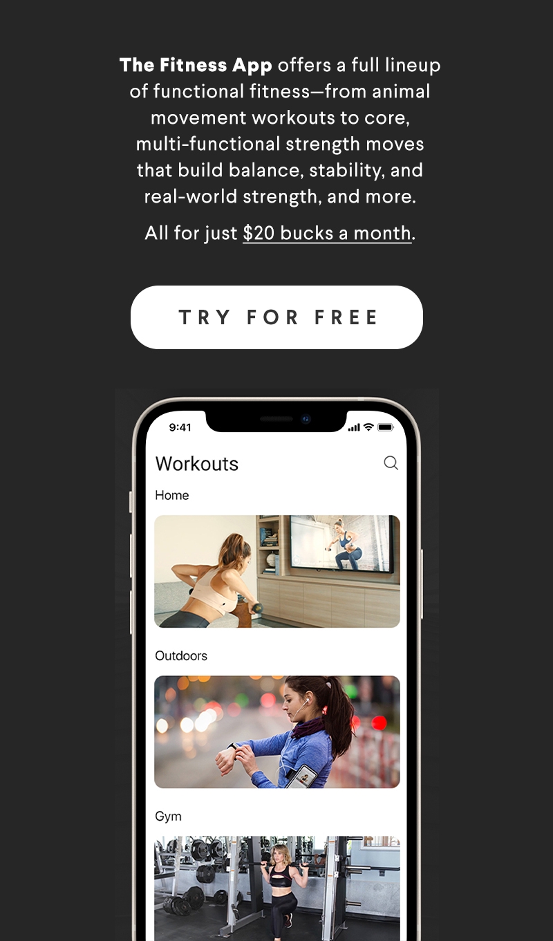 Jillian Michaels Newsletter - The Fitness App