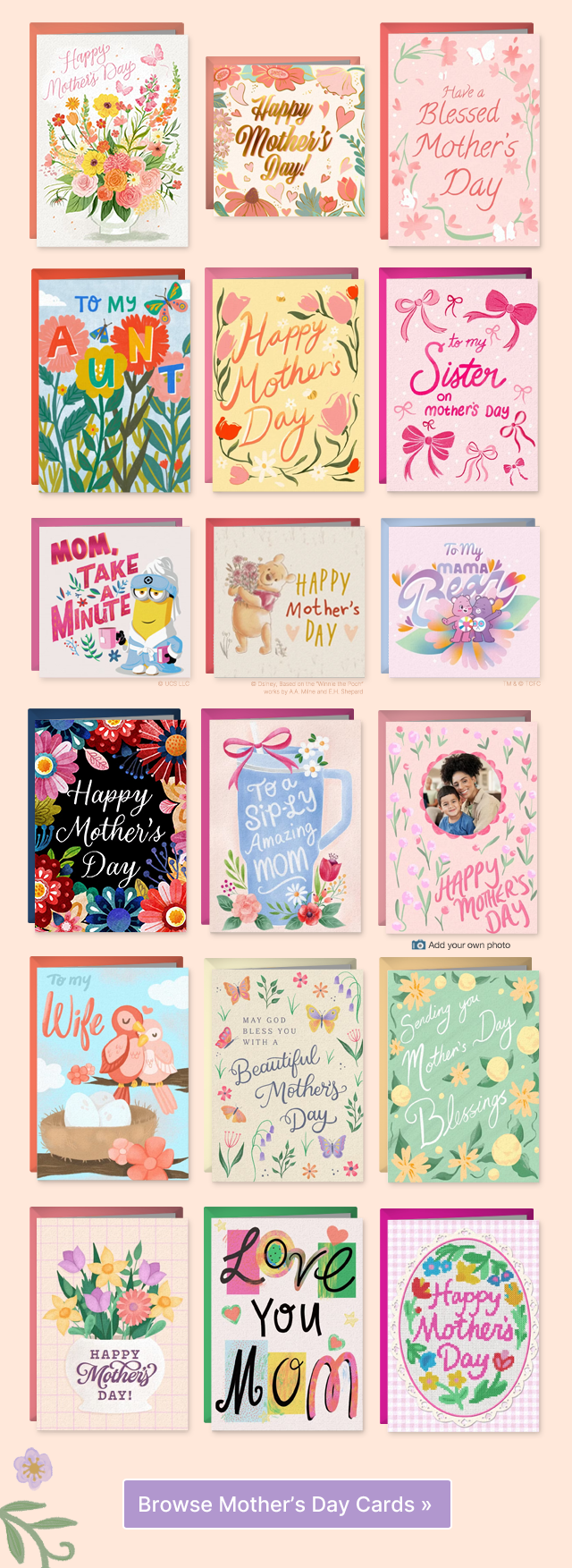 Browse Mother's Day Cards >>