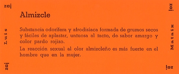 Almizcle, marzo de 1969